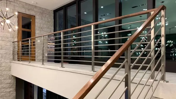 Stairs steel shed construction